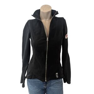 Parasuco Black Zip-Up vest size small